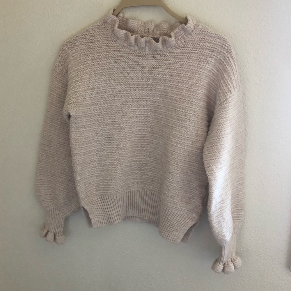 Madewell mockneck sweater